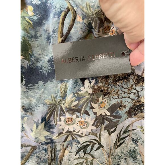 NWT Alberta Ferretti sleeveless silk top 40 US 4 - Picture 11 of 11